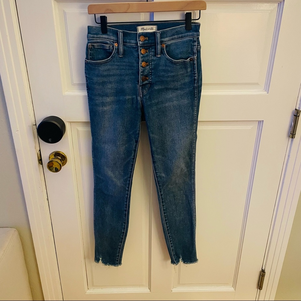 Madewell 10” High Rise Skinny Jeans